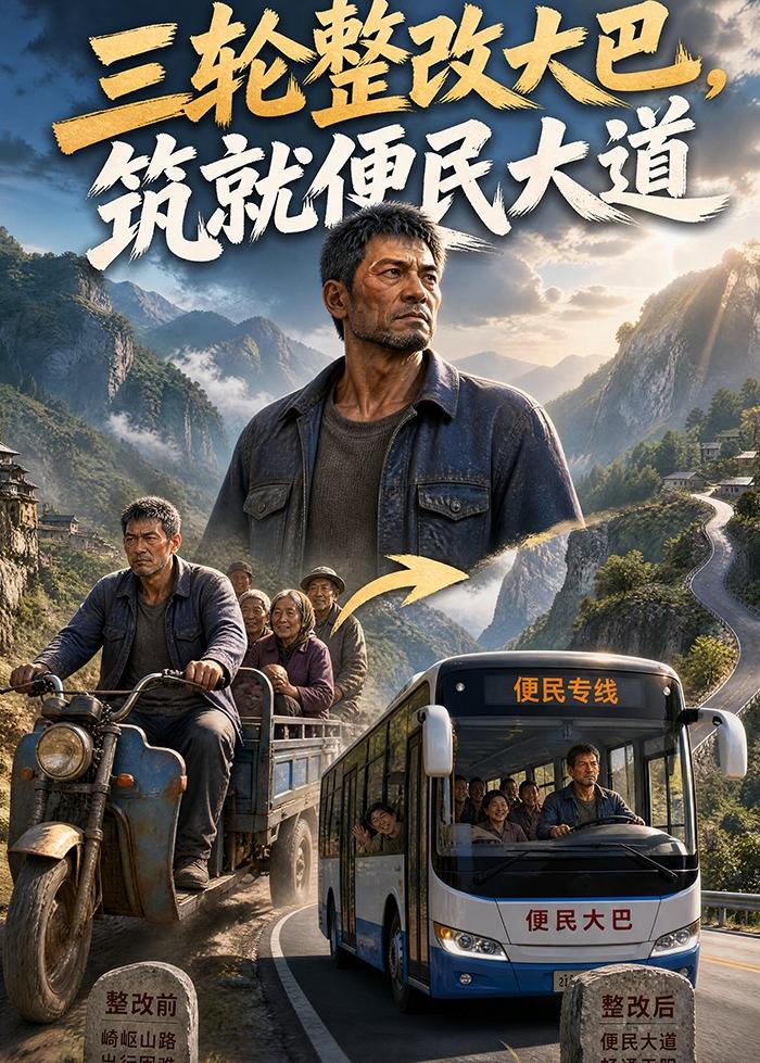 三轮整改大巴，筑就便民大道