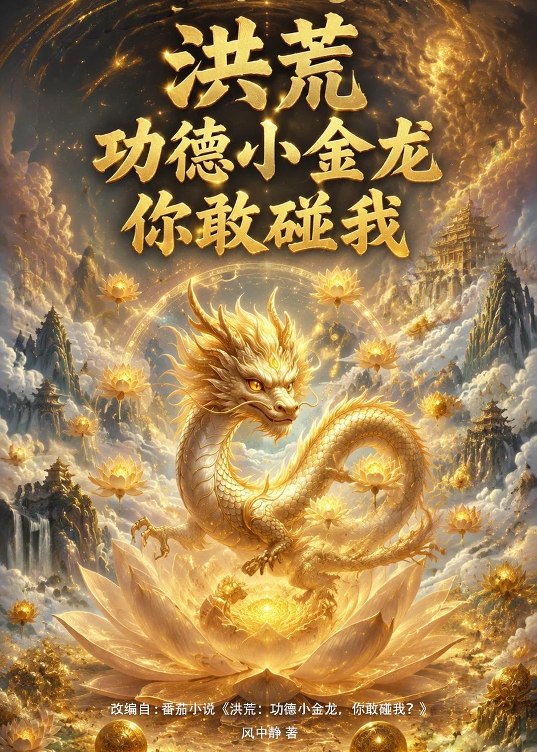 洪荒：功德小金龙，你敢碰我